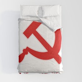 We rise up hammer and sickle protest Comforter