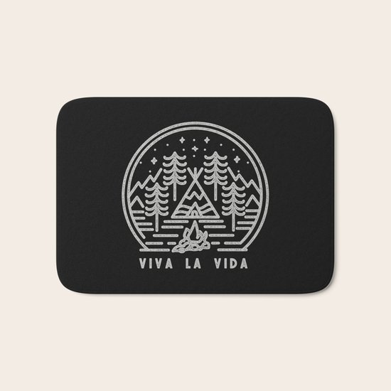 VIVA LA VIDA Bath Mat