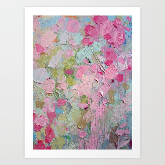 Spring Abstraction Art Print