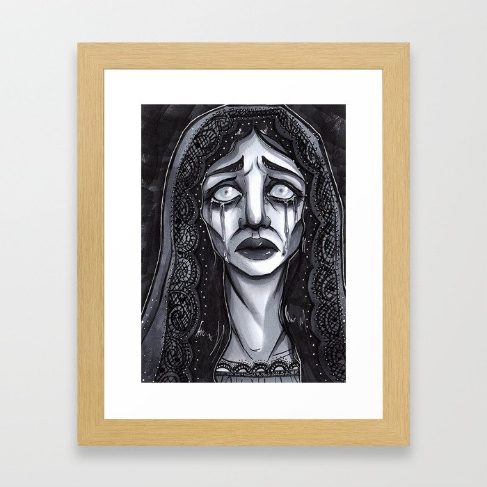 La Llorona Framed Art Print