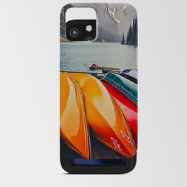 Canoes iPhone Card Case