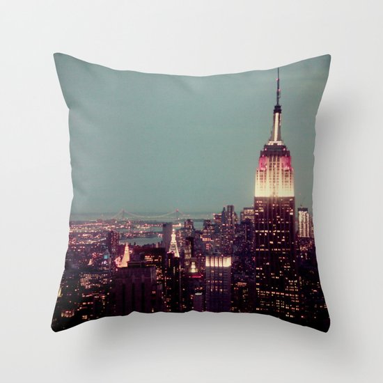 Empire State Throw Pillow