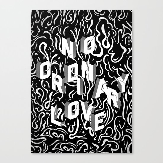 No Ordinary Love Canvas Print