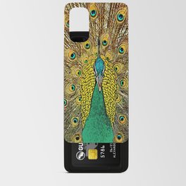 Lovely peacock color art Android Card Case