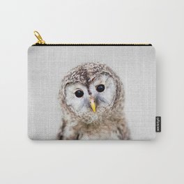 Baby Owl - Colorful Carry-All Pouch