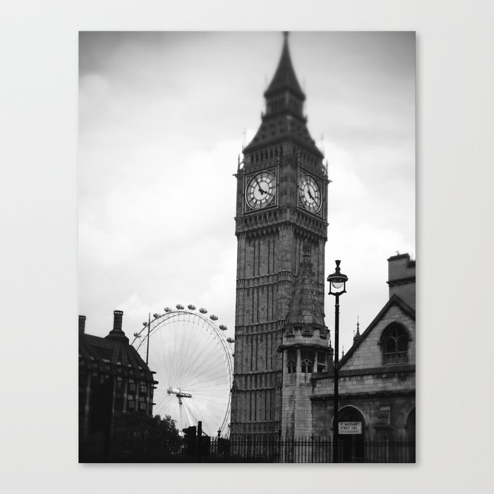 Big Ben Canvas Print by coffeeandpie | Society6