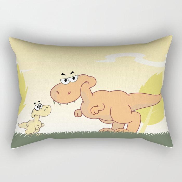 Mother and Child Rectangular Pillow