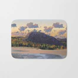 Acadia National Park Bath Mat | Nationalpark, River, National, Park, Sand, Sandbeach, Acadia, Maine, Beach, Mountain 