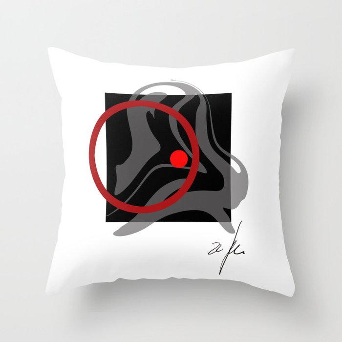 Art Design Line 21  Throw Pillow