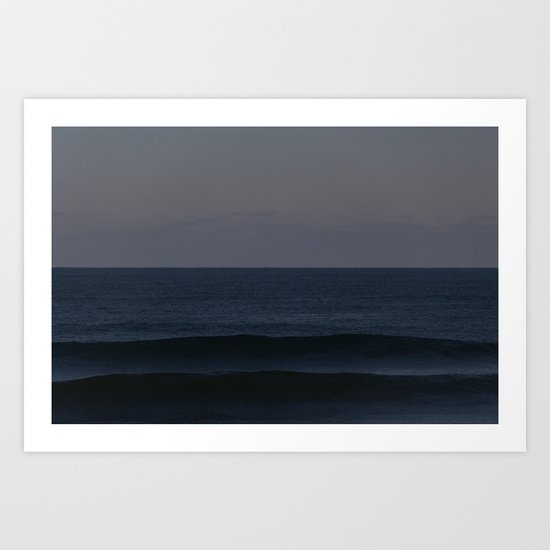 Ocean Shadows Art Print