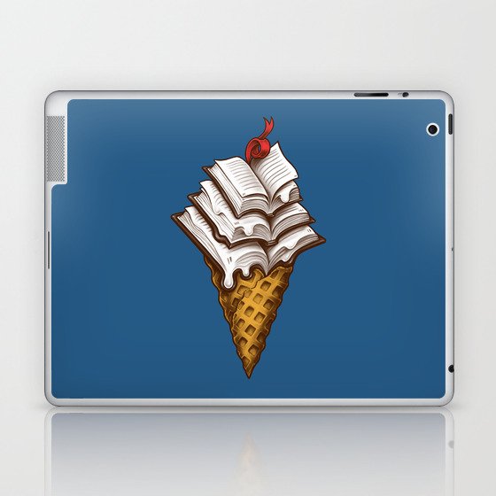 Ice Cream Books Laptop & iPad Skin