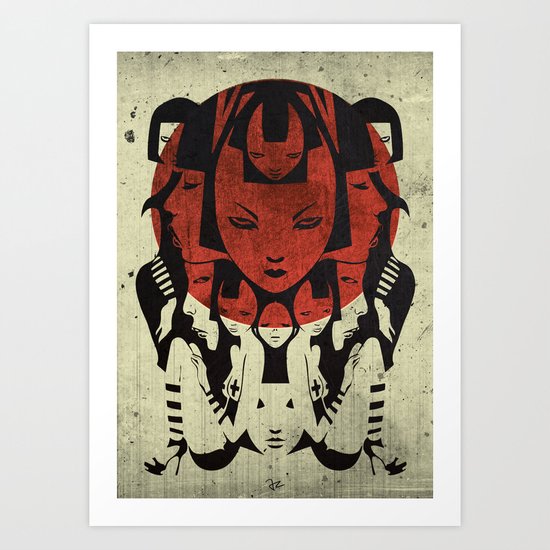 The Fortune Teller Art Print