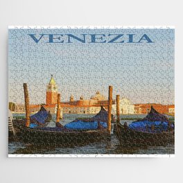Vintage Venice Jigsaw Puzzle