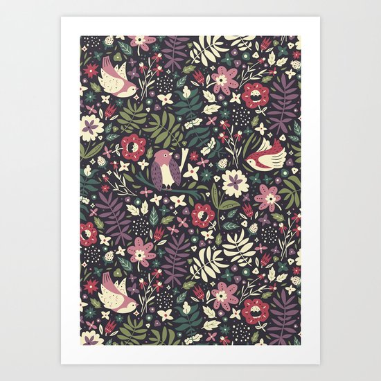 Little Birds Art Print