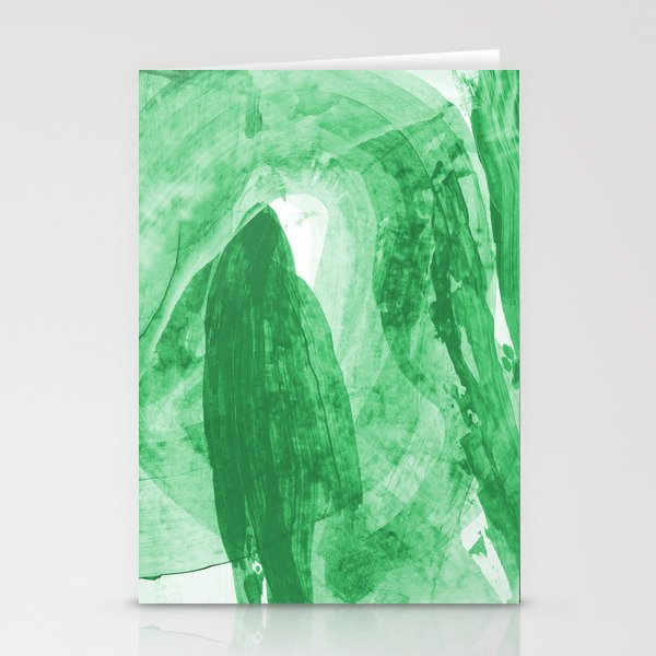 Green shadow Stationery Cards