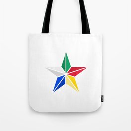 Druze star symbol of Druze religion Lebanon Tote Bag