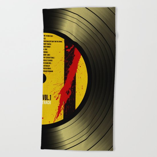 Vinil Movies 1 Beach Towel