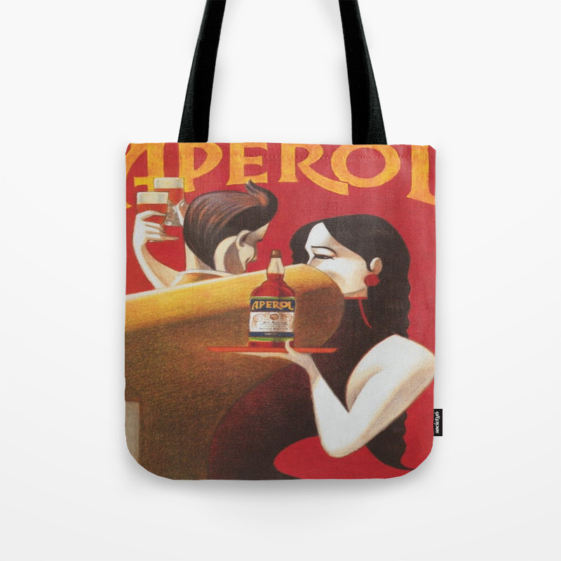 Aperol Vintage Beverage Advertisement Poster Tote Bag By
