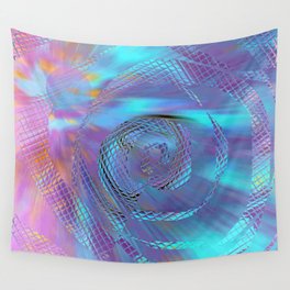 Blue movement S24 Wall Tapestry