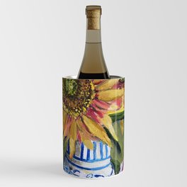Lindberg Designs Sunflowers Wine Chiller