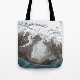 1197. Malaspina Glacier, Alaska Tote Bag