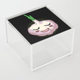 Garlic Kawaii Garlic Vegetable Cook Acrylic Box