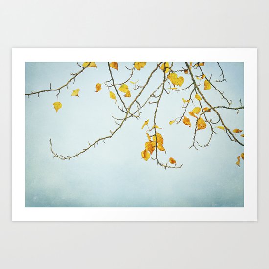 Thinking of the Past Art Print