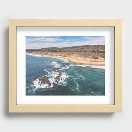 Laguna Beach Recessed Framed Print
