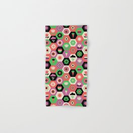 Bloom Garden - Hexagon Tile Hand & Bath Towel