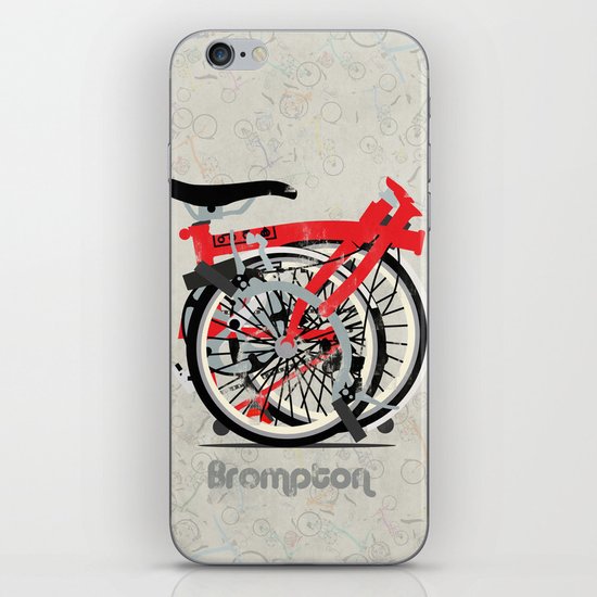 Brompton Bike iPhone & iPod Skin