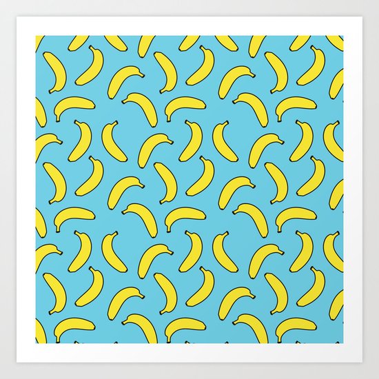 Banana Banana Art Print