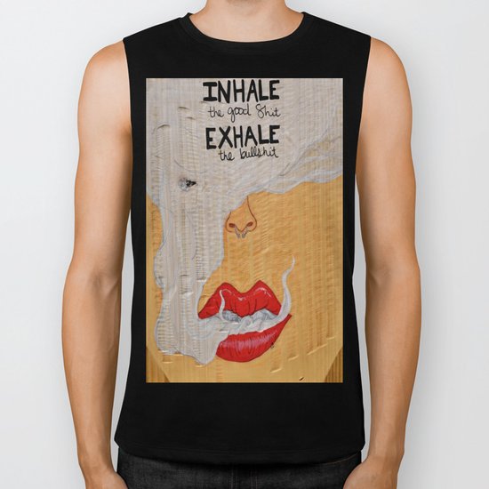 Puff, Smoking Lady Series Biker Tank