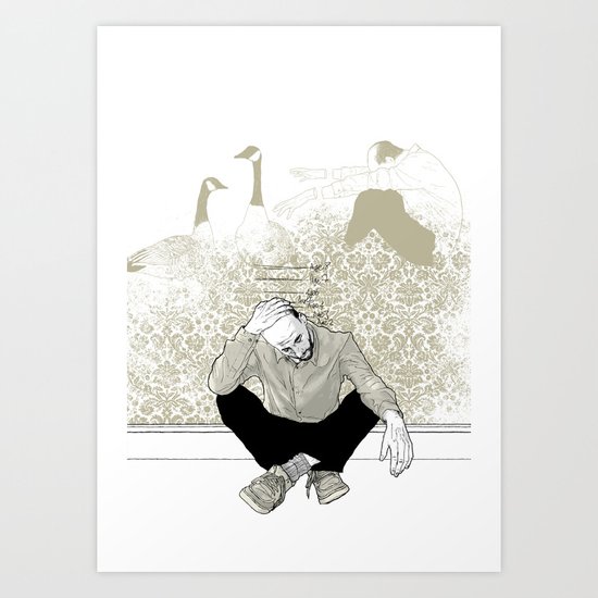 come find me - popshot magazine Art Print