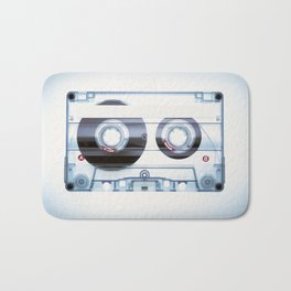 Cassette Tape Bath Mat | Photo, Audio, Music, Retro, Mixtape, Clear, Tape, Seethrough, Sound, Seethru 
