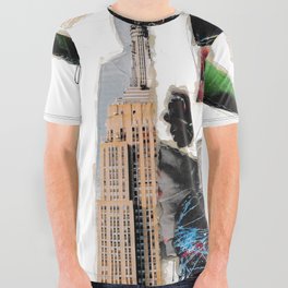 Lost in the City All Over Graphic Tee