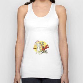 Cuddly Critters + Sharp Weapons #5 Unisex Tank Top