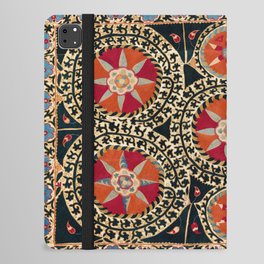 Katti Kurgan Suzani Uzbekistan Embroidery Print iPad Folio Case