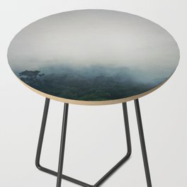 The misty woods Side Table