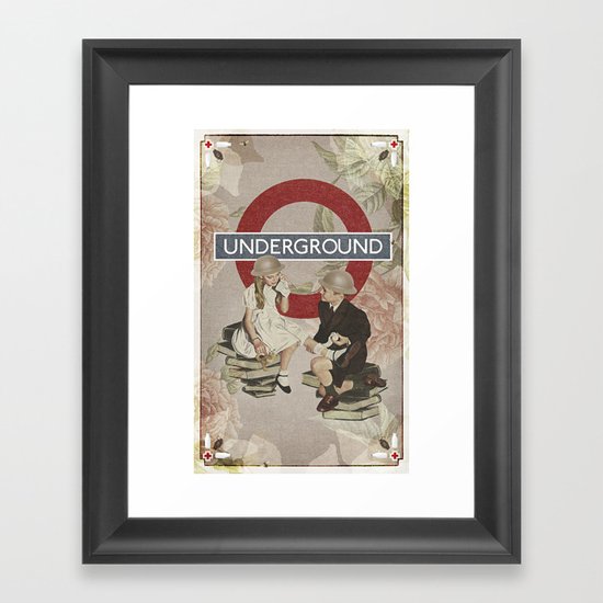 The Underground Framed Art Print