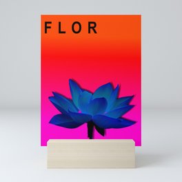 F L O R Mini Art Print