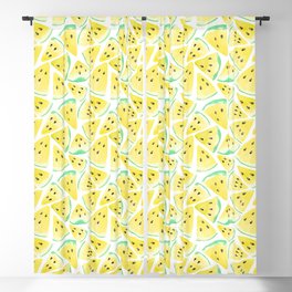 Yellow watermelon slices pattern Blackout Curtain