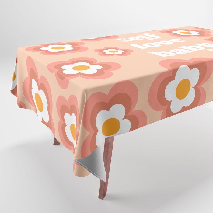 Self Love Baby Tablecloth