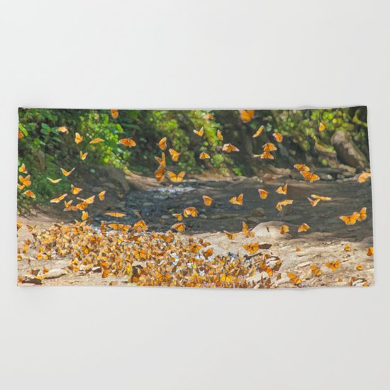 FLIGHT PATH Beach Towel