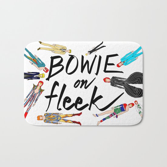 BOWIE on Fleek Bath Mat
