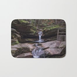 Sabbaday Falls October 2016 Bath Mat | Digital, Longexposure, Photo, Foliage, Other, Waterfall, Color, Sabbadayfalls 