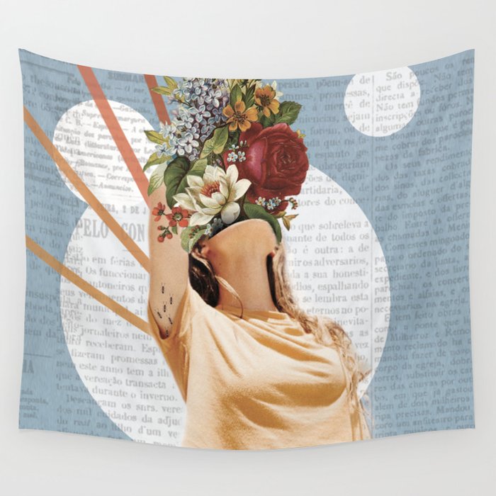 under the sun Wall Tapestry by Na Arthe Society6