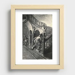 Charles Raymond Macauley Dr. Jekyll and Mr. Hyde Recessed Framed Print