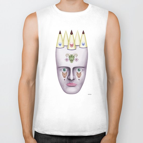Skulls Biker Tank