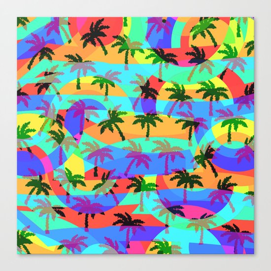 Tropical euphoria Canvas Print