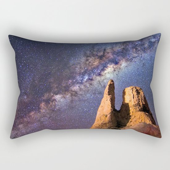Night sky iii - galaxy Rectangular Pillow